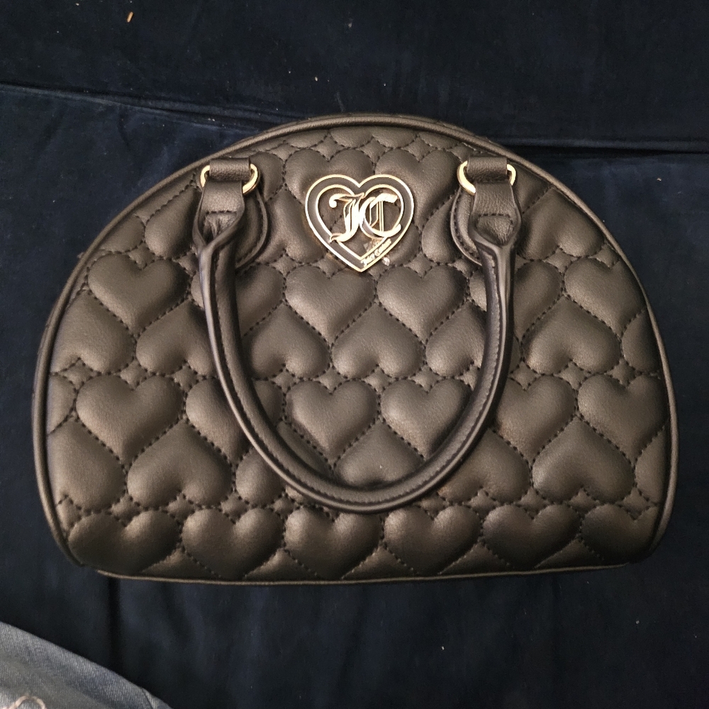 juicy couture new black handbag NWOT